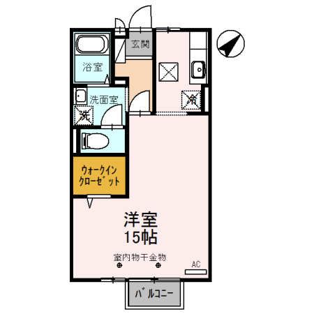 サンフラワーＭの間取り