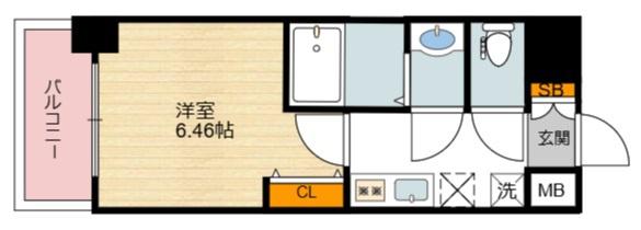 住之江公園レジデンスの間取り