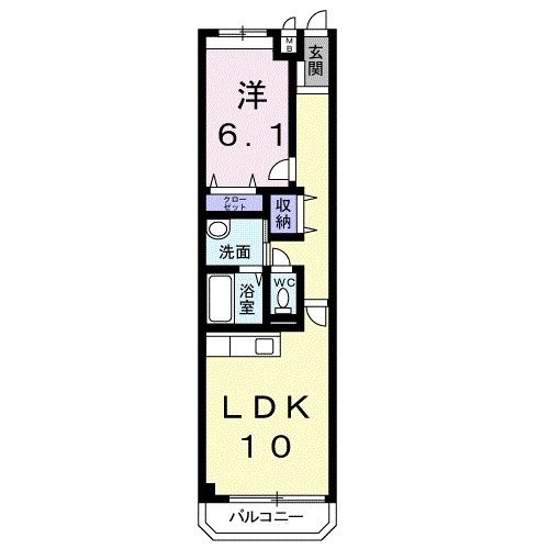 アンフィニの間取り