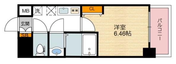 住之江公園レジデンスの間取り