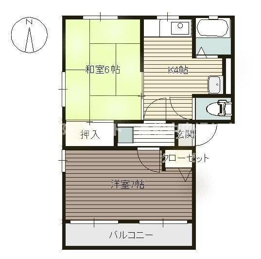 リッチモンド高松の間取り