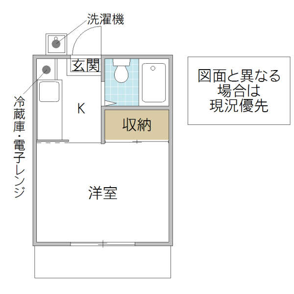 Mハイツ Iの間取り