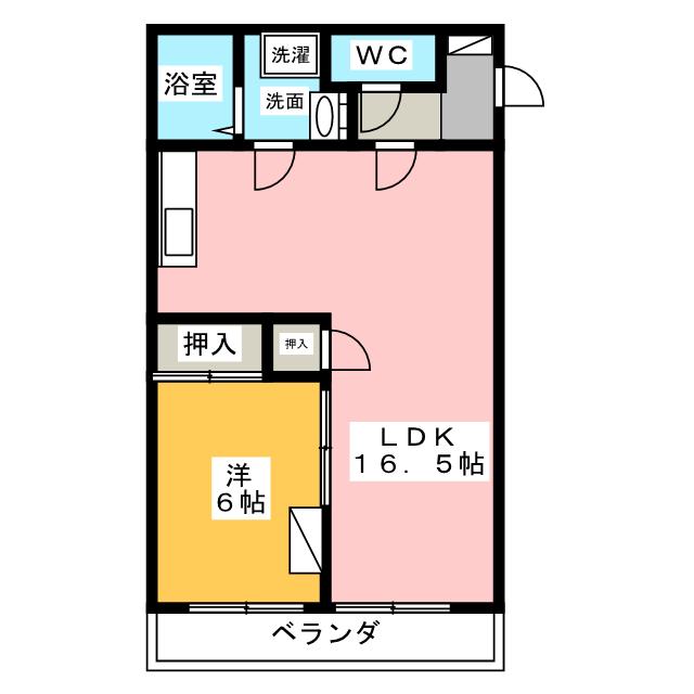 サンダイマンションの間取り