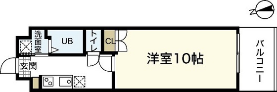 ウイング昭和町の間取り