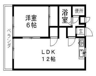 アーバンハイツヒロＡの間取り