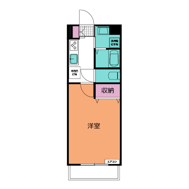 【ベレッツァ四日市ときわの間取り】