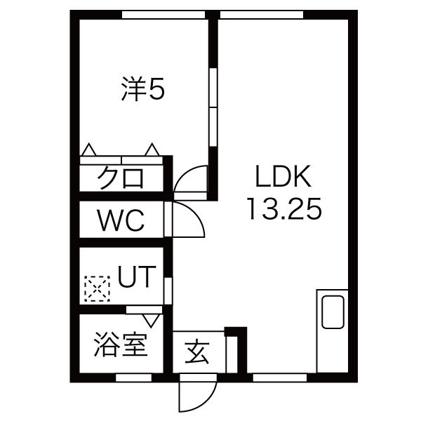 知多郡阿久比町大字阿久比のアパートの間取り