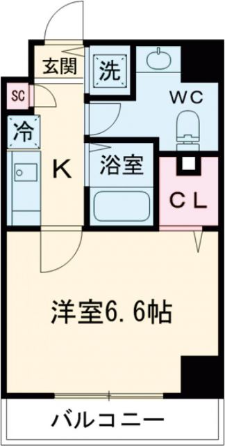 サンテラス南池袋の間取り