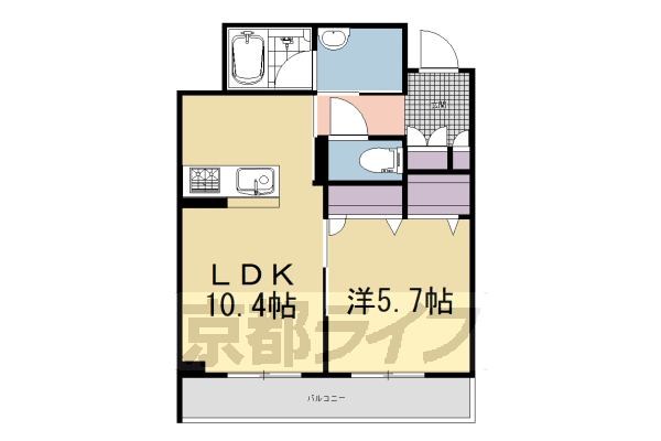 【シャーメゾン笹りんどうの間取り】