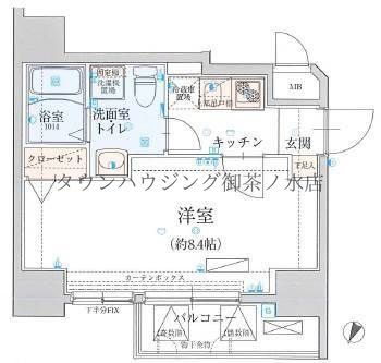 リヴシティ一番町の間取り