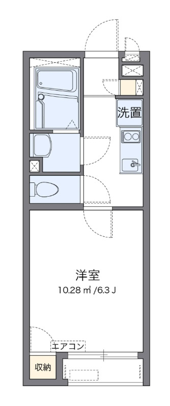 シェソワの間取り