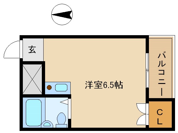 パーソナルマンション杭瀬2番館の間取り