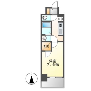 ディアレイシャス名古屋ステーションの間取り