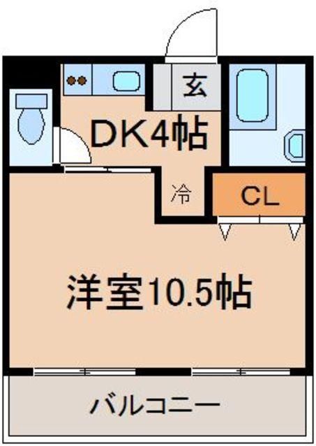 昭島市昭和町のマンションの間取り