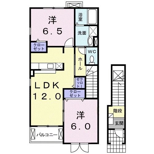 サンライズIの間取り