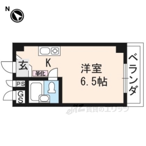 グリーンマンション赤尾の間取り