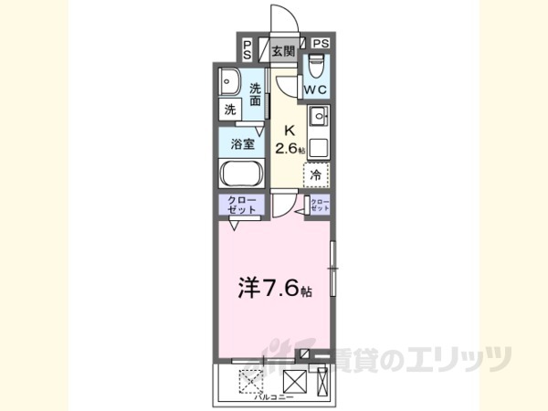 キャッスルサイド　アサヒの間取り