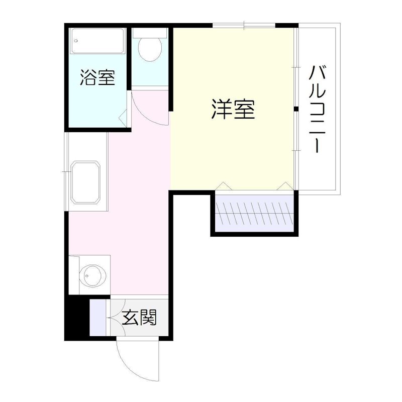 スプリングハイツ中洲の間取り