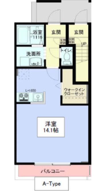 ラフィネコートの間取り