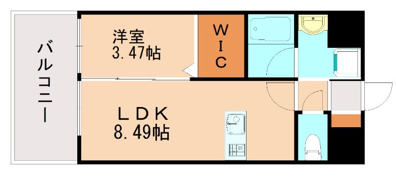 ザ小倉の間取り