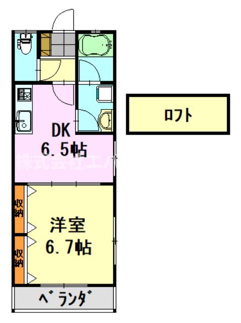 メイクレールの間取り