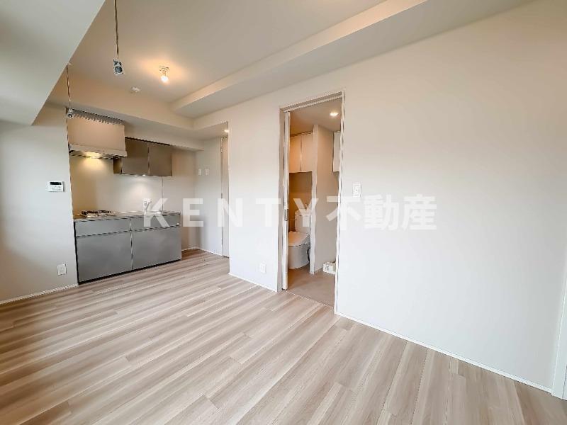 キッチン　コンパクトなキッチンで掃除もラクラク