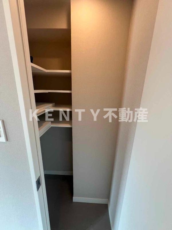 収納　大きなものも収納できそうです