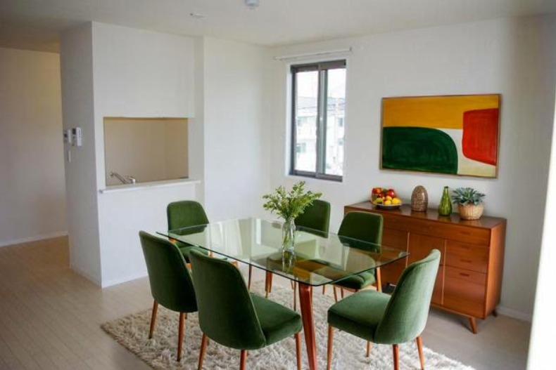 居室・リビング　CGで家具等を配置したもので家具等は含まれません