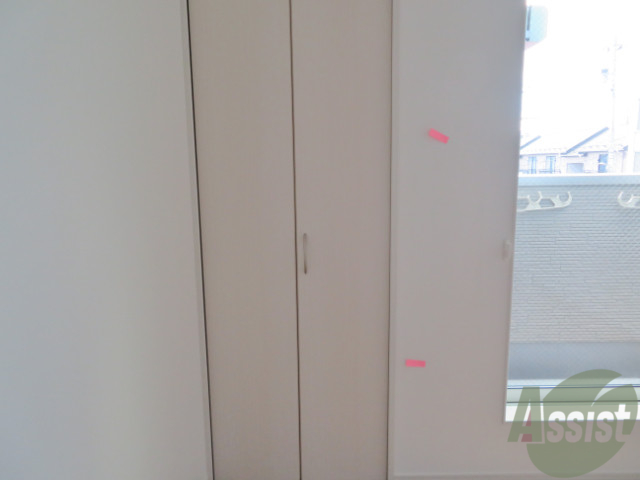 収納　クローゼットがあるので荷物が増えても安心ですね