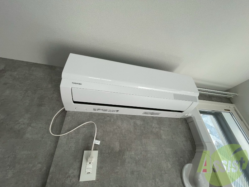 その他設備　エアコンがありますので夏でも快適に過ごせます！