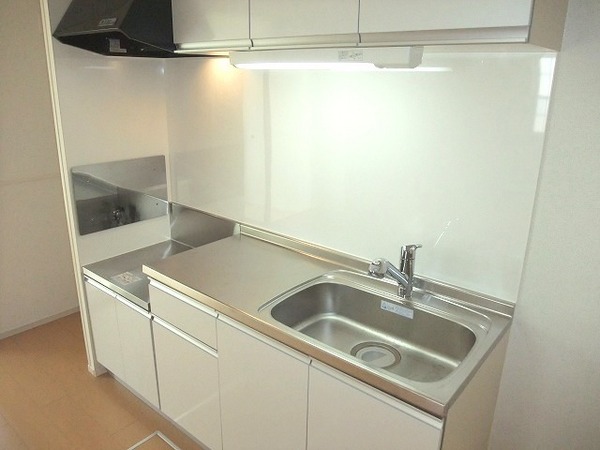 キッチン　ガスコンロ設置可！