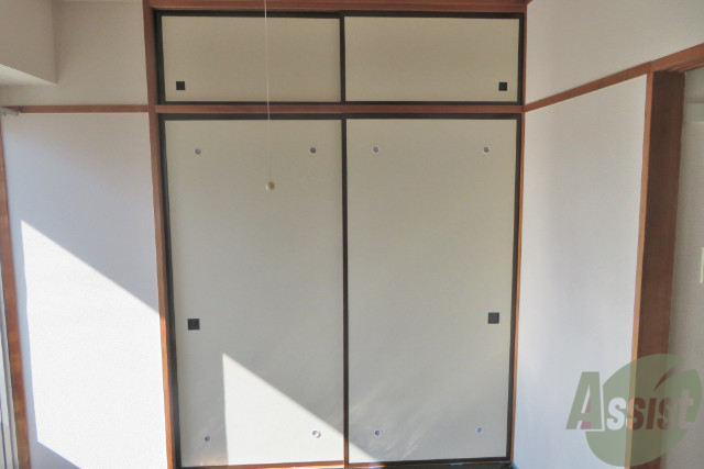 収納　大きい収納です。中の広さが気になりますね。