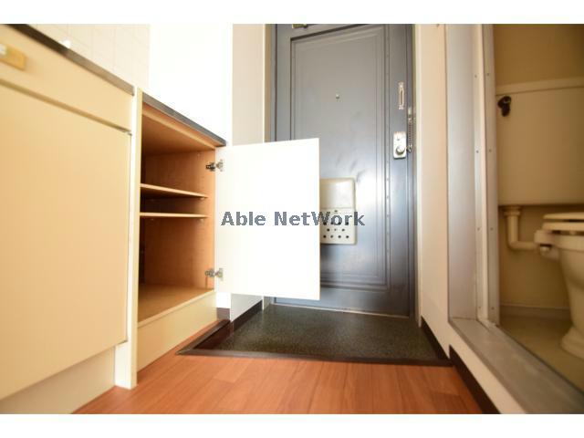 収納　同物件他号室の写真です