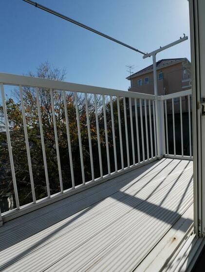 バルコニー　日当たり良好