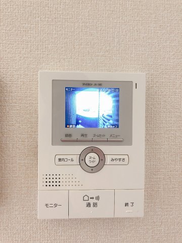 セキュリティ　防犯設備カラーTVモニターホン