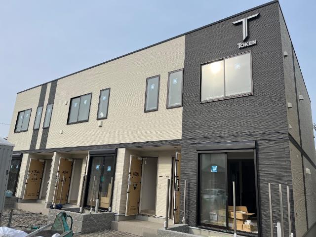 建物外観　建築現場