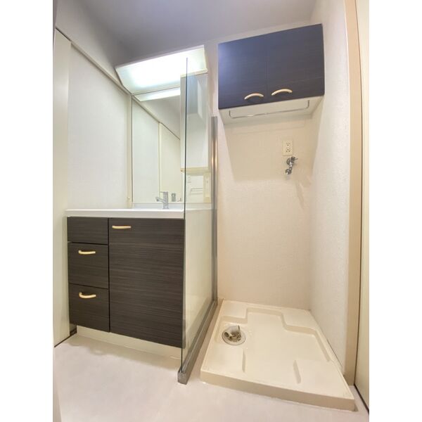 洗面設備　ゼウス難波プレミアム　独立洗面台