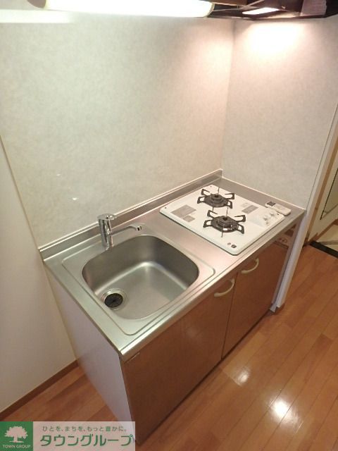 キッチン　2口ガスキッチン