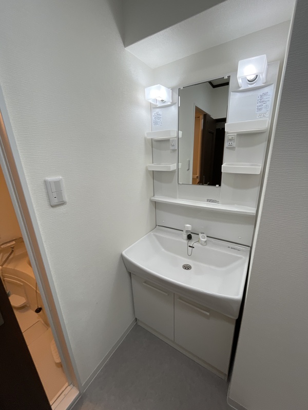 洗面設備　タイムス安立　独立洗面台