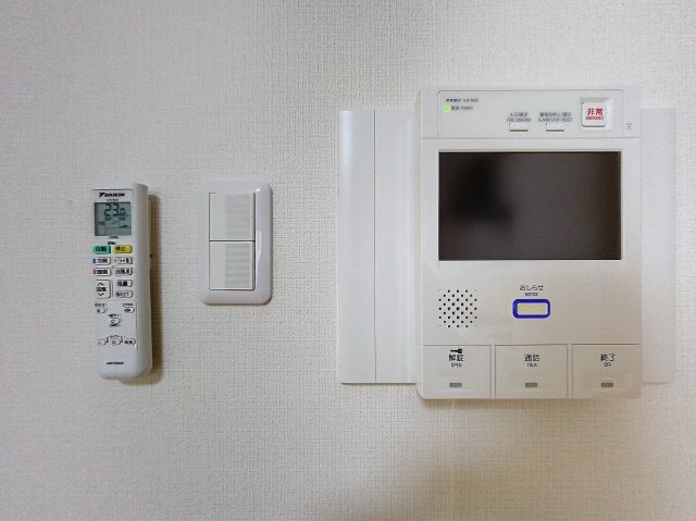 セキュリティ　TVモニター付インターフォン