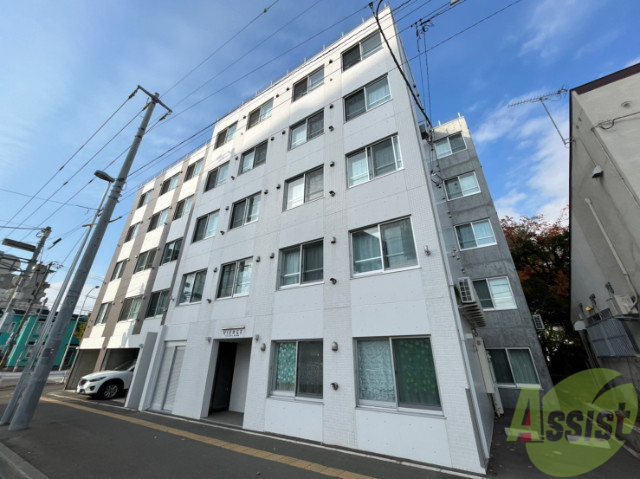 建物外観　札幌市東区北１３条東「ヴィエルジュ北１３条」