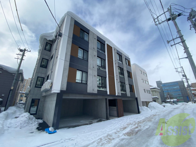 建物外観　札幌市中央区北二条東『ＧＲＡＮＤＵＫＥ永山公園通』