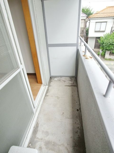 バルコニー　タウンハウジングまで