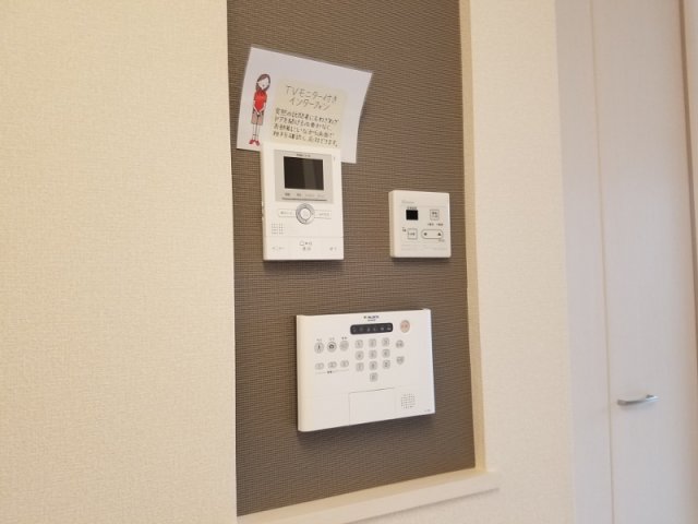 セキュリティ　顔が見れるＴＶモニターホン付
