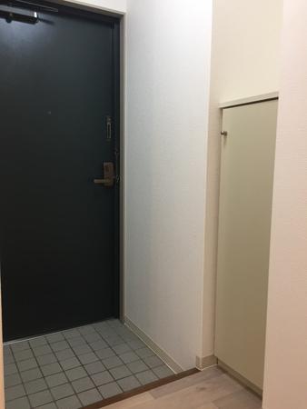 玄関　明るい玄関です