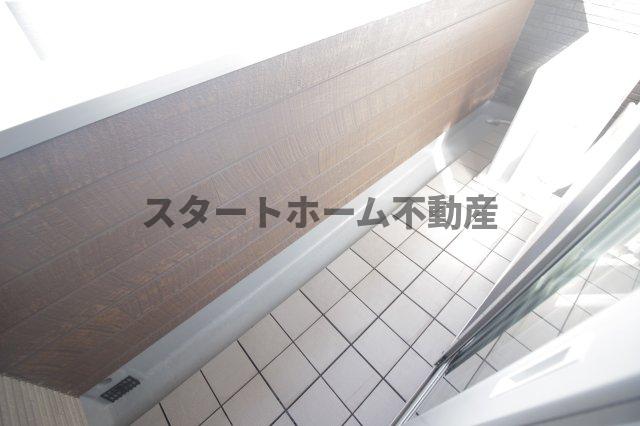 バルコニー　落ち着いた時間を過ごせるバルコニーです