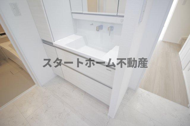 洗面設備　洗面所です