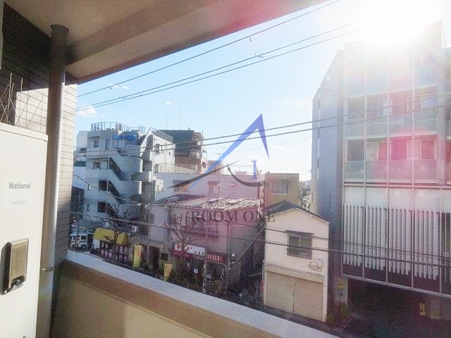 バルコニー　眺望です。