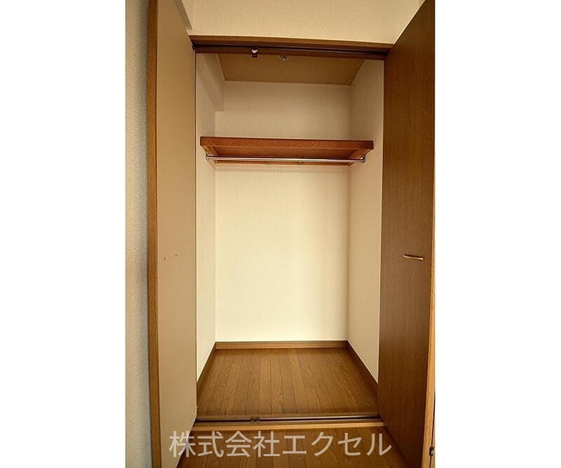 収納　クローゼット完備です。(同建物の別部屋の写真です。)
