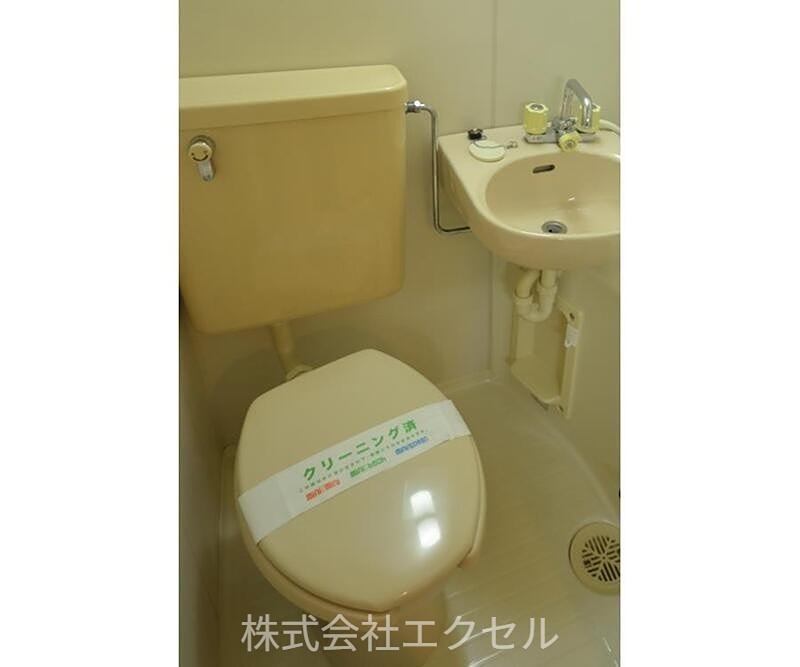 トイレ　清潔感のあるトイレです。